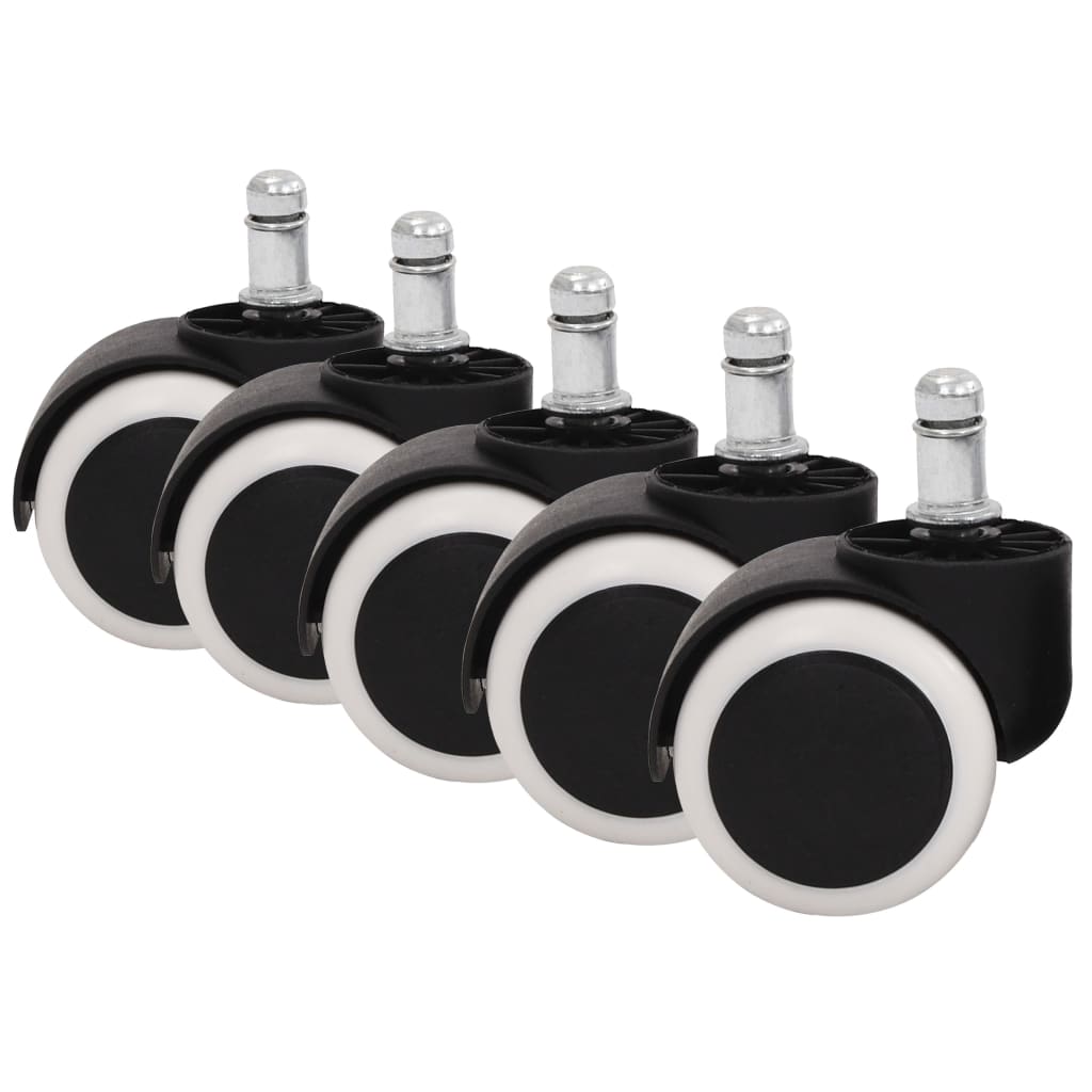 Vidaxl -Räder für Bürostühle 5 PCs
