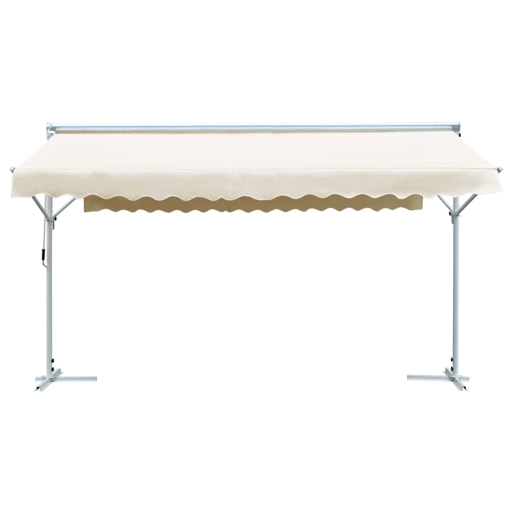 Vidaxl Luifel 500x300 cm Creme abgelöst