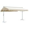 VIDAXL LUIFEL LETAGED 600 x 300 cm Creme