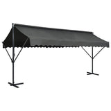 Vidaxl Luifel abgelöst 500 x 300 cm Anthrazit - afbeelding 1