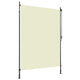 Vidaxl Roller Blind für Außen 150 x 270 cm Creme