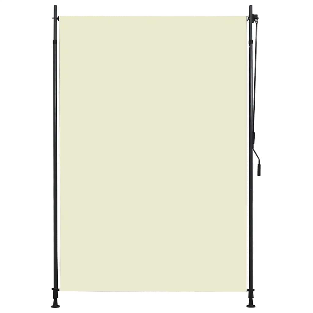 Vidaxl Roller Blind für Außen 150 x 270 cm Creme