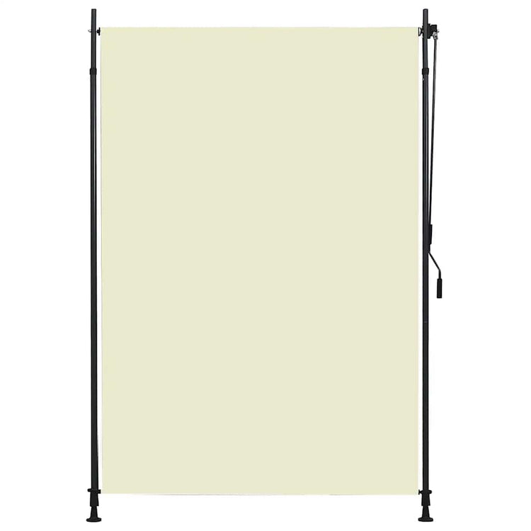 Vidaxl Roller Blind für Außen 150 x 270 cm Creme