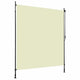 Vidaxl Roller Blind für äußere 200x270 cm Creme