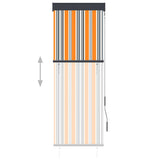 Vidaxl Roller Blind für äußere 60x250 cm gelb und blau - afbeelding 3