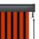 Vidaxl Roller Blind für äußere 60x250 cm Orange und Braun - afbeelding 3