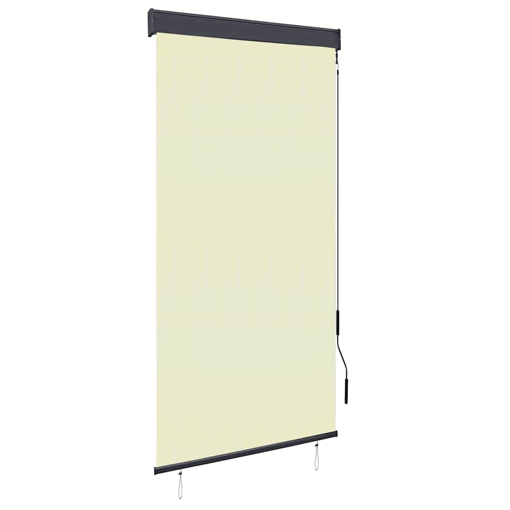 Vidaxxl Außenrollo 100x250 cm Creme