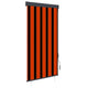 Vidaxxl Außenrollo 100x250 cm Orange und Braun