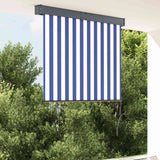 Vidaxxl Außenrollo 120x250 cm blau und weiß - afbeelding 1