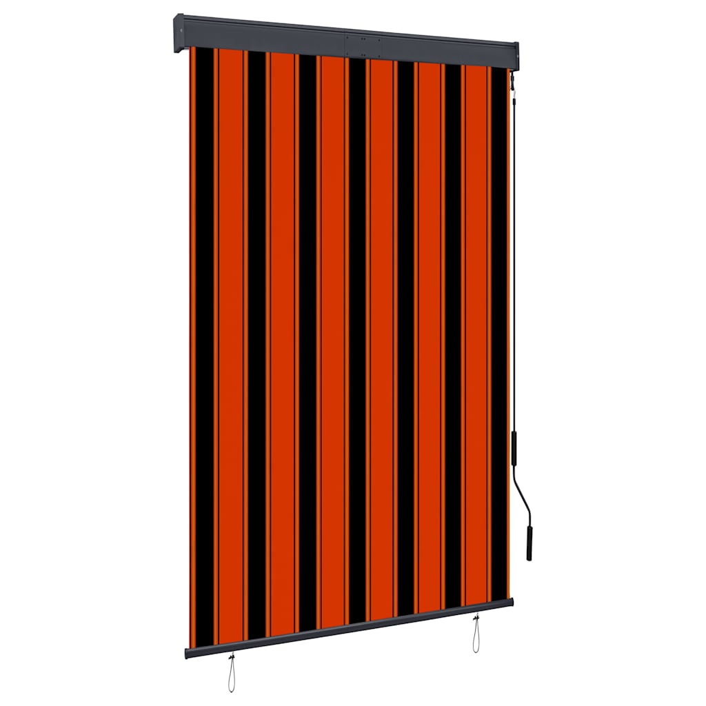 VidaXL Außenrollo 120x250 cm Orange und Braun