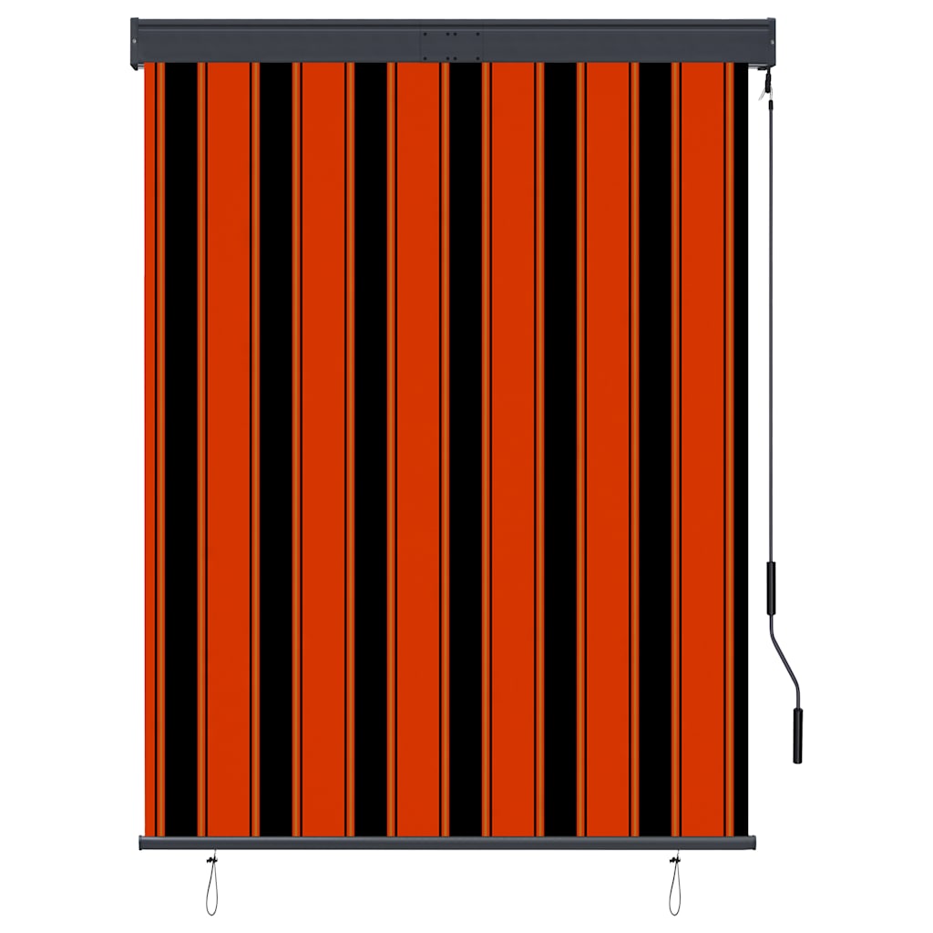 VidaXL Außenrollo 120x250 cm Orange und Braun