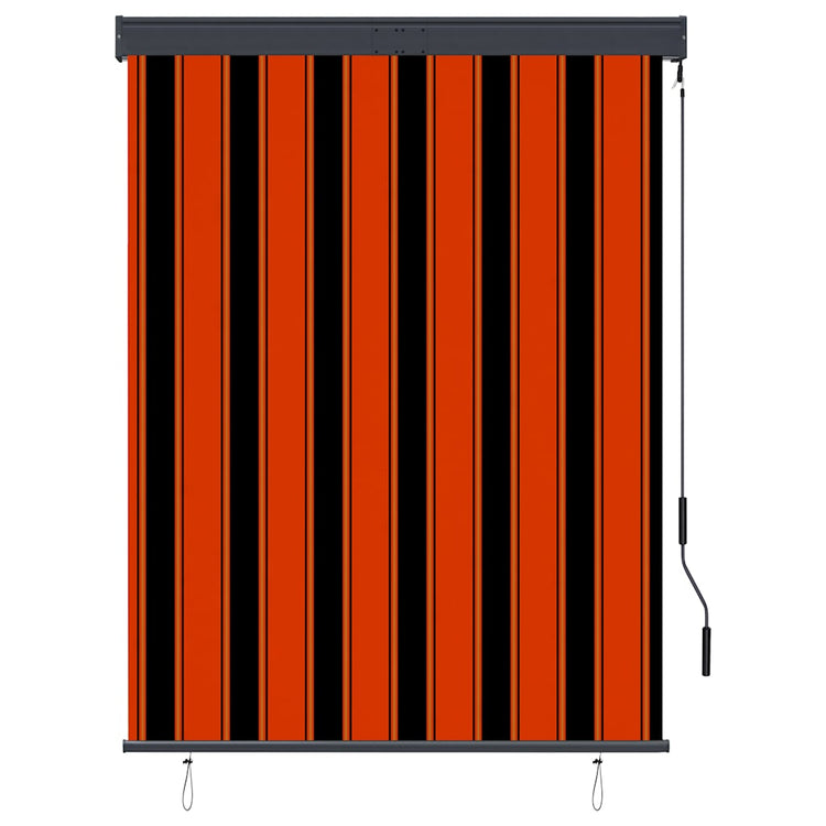 VidaXL Außenrollo 120x250 cm Orange und Braun
