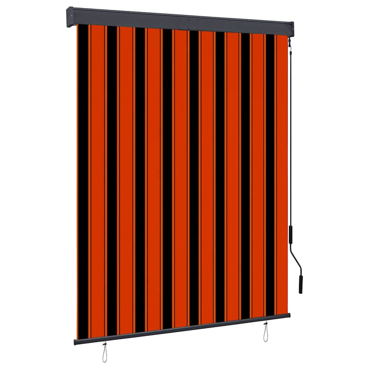 Vidaxxl Außenrollo 140x250 cm Orange und Braun