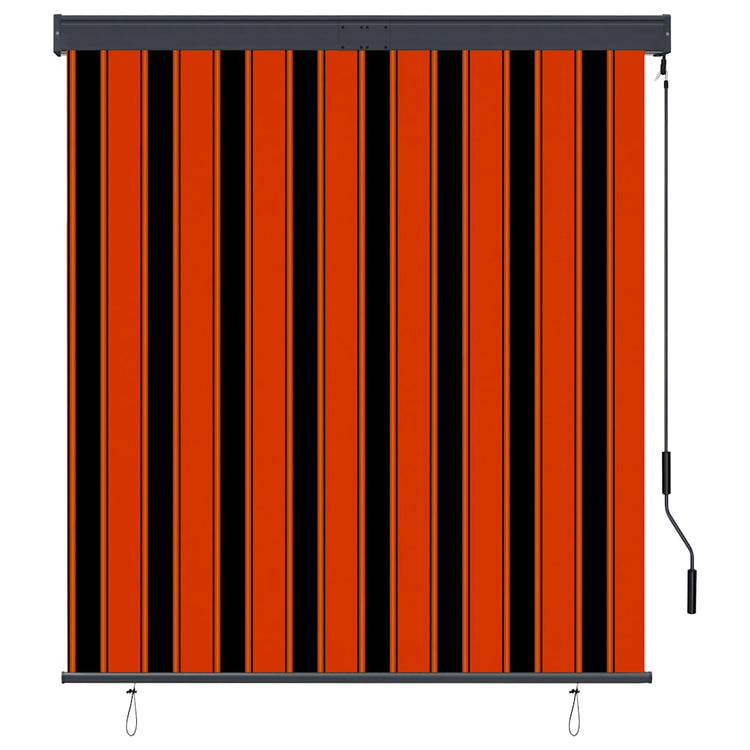 Vidaxxl Außenrollo 140x250 cm Orange und Braun