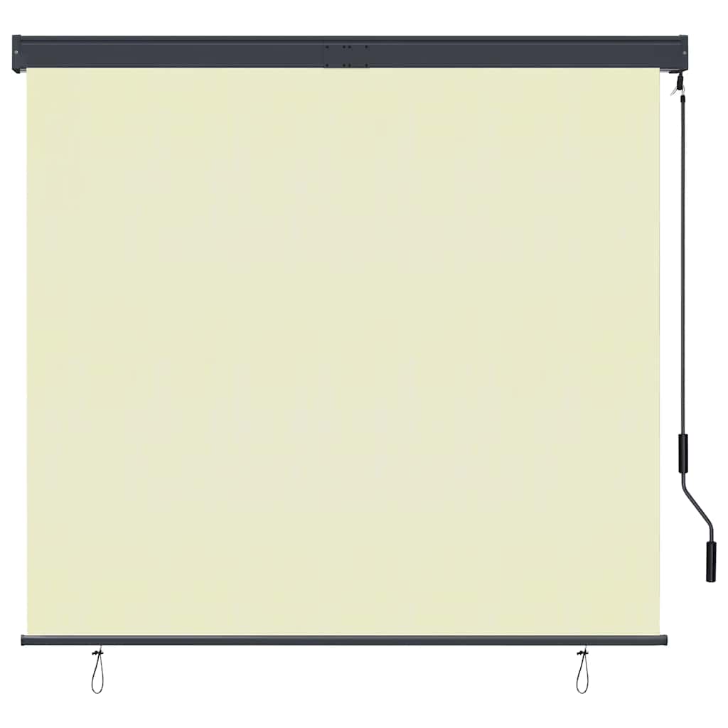 VidaXL Außenrollo 160x250 cm Creme