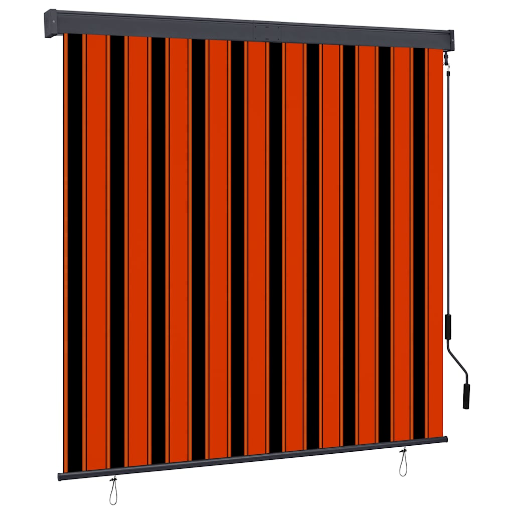 Vidaxxl Außenrollo 160x250 cm Orange und Braun