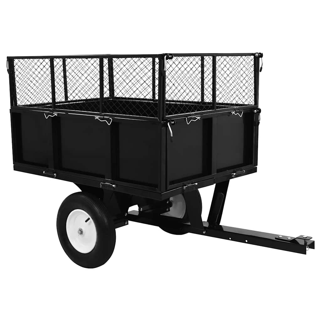 Vidaxl Pie Truck für Ride -On -Mäher 300 kg