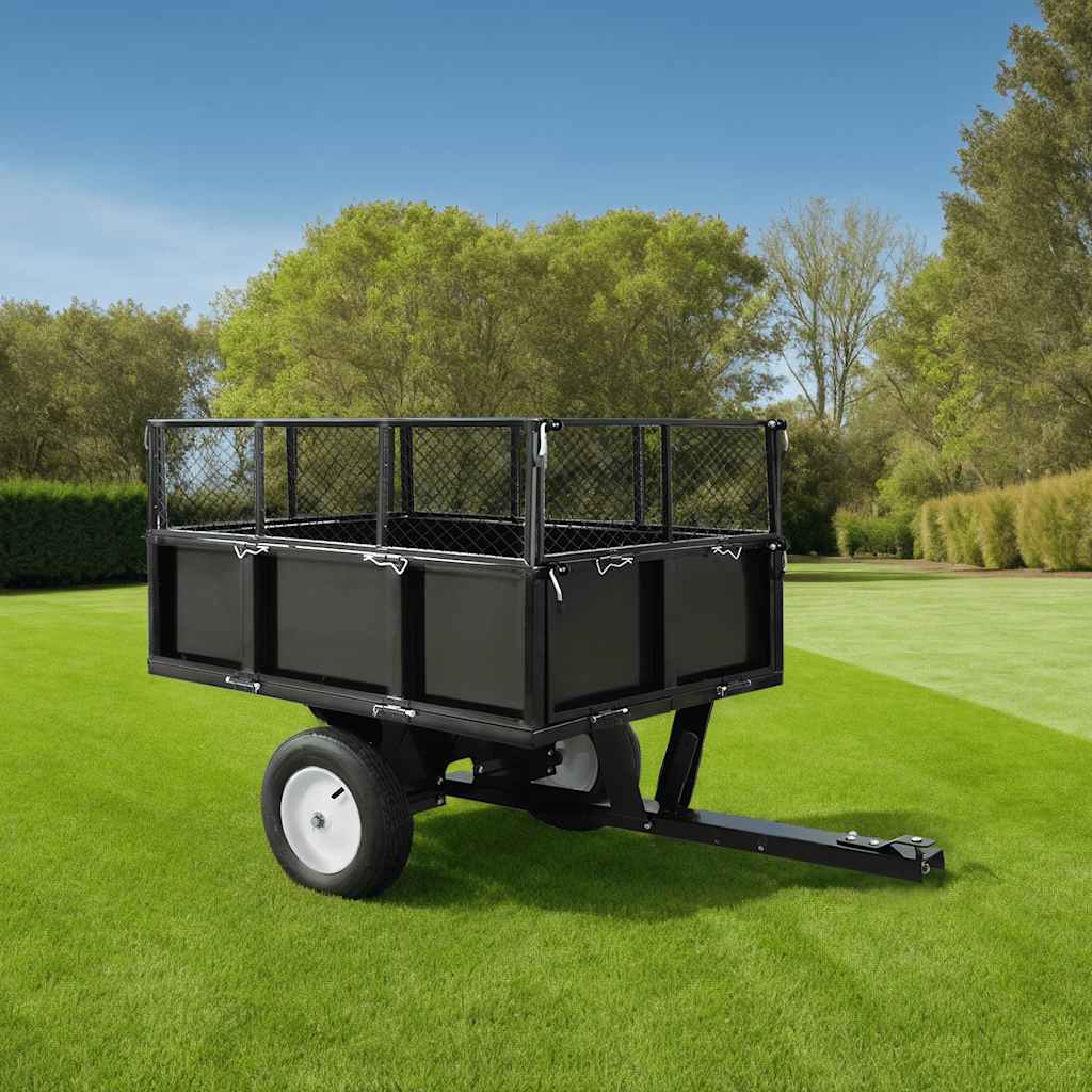 Vidaxl Pie Truck für Ride -On -Mäher 300 kg