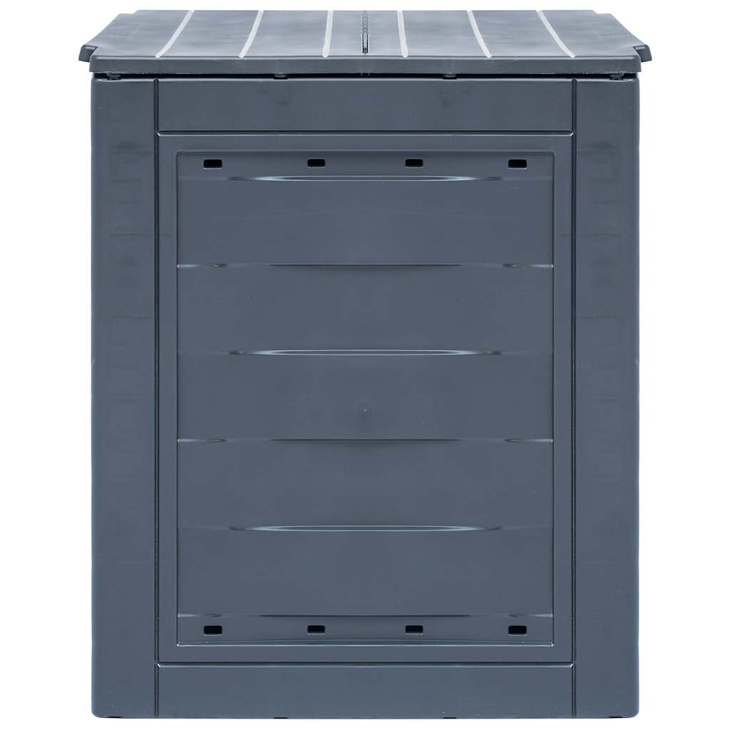 VIDAXL -Kompost -Bins 3 -Stcs 780 L 60x60x73 cm grau
