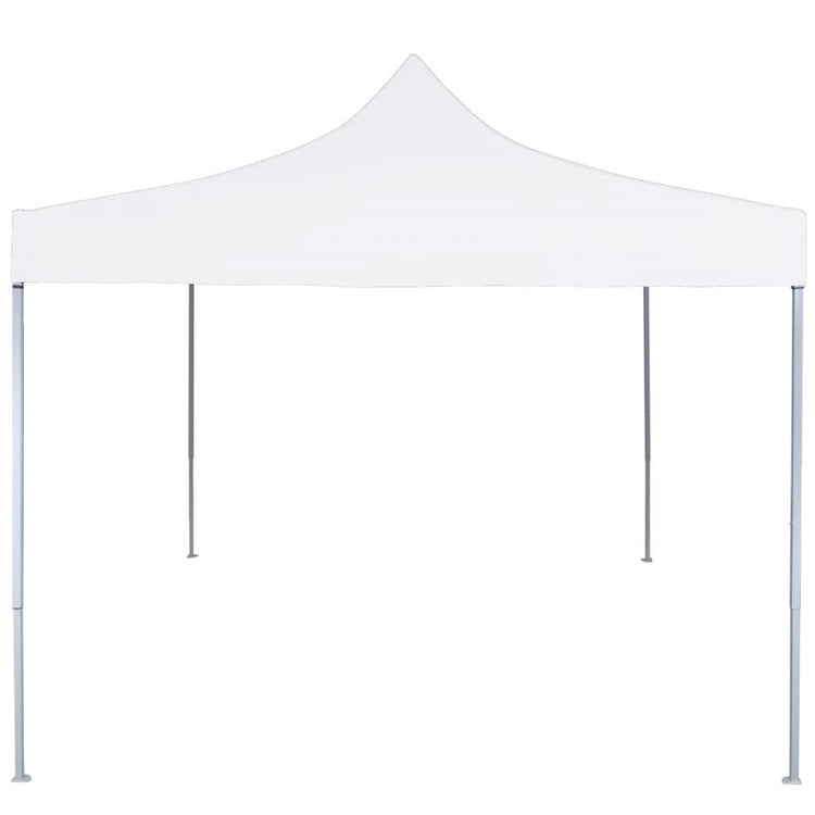 Vidaxl Partytent professionell faltbar 2x2 m Stahlweiß