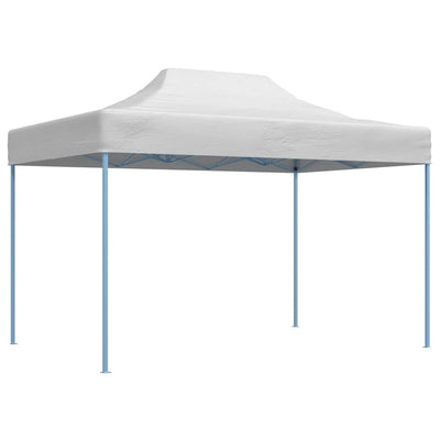 Vidaxl Partytent faltbar 3x4 m Stahlweiß