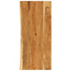 VIDAXL WASHBAIN -Blatt 114x52x2,5 cm fester Akaziahout