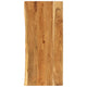 VIDAXL WASHBAIN -Blatt 140x52x3,8 cm Festkörper -Acaciahout