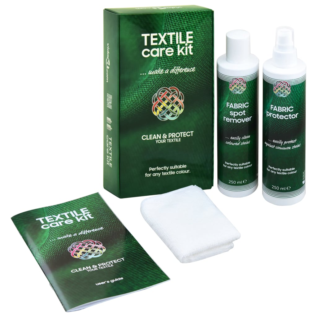 VIDAXL -Textilpflege 2x250 ml Pflegekit