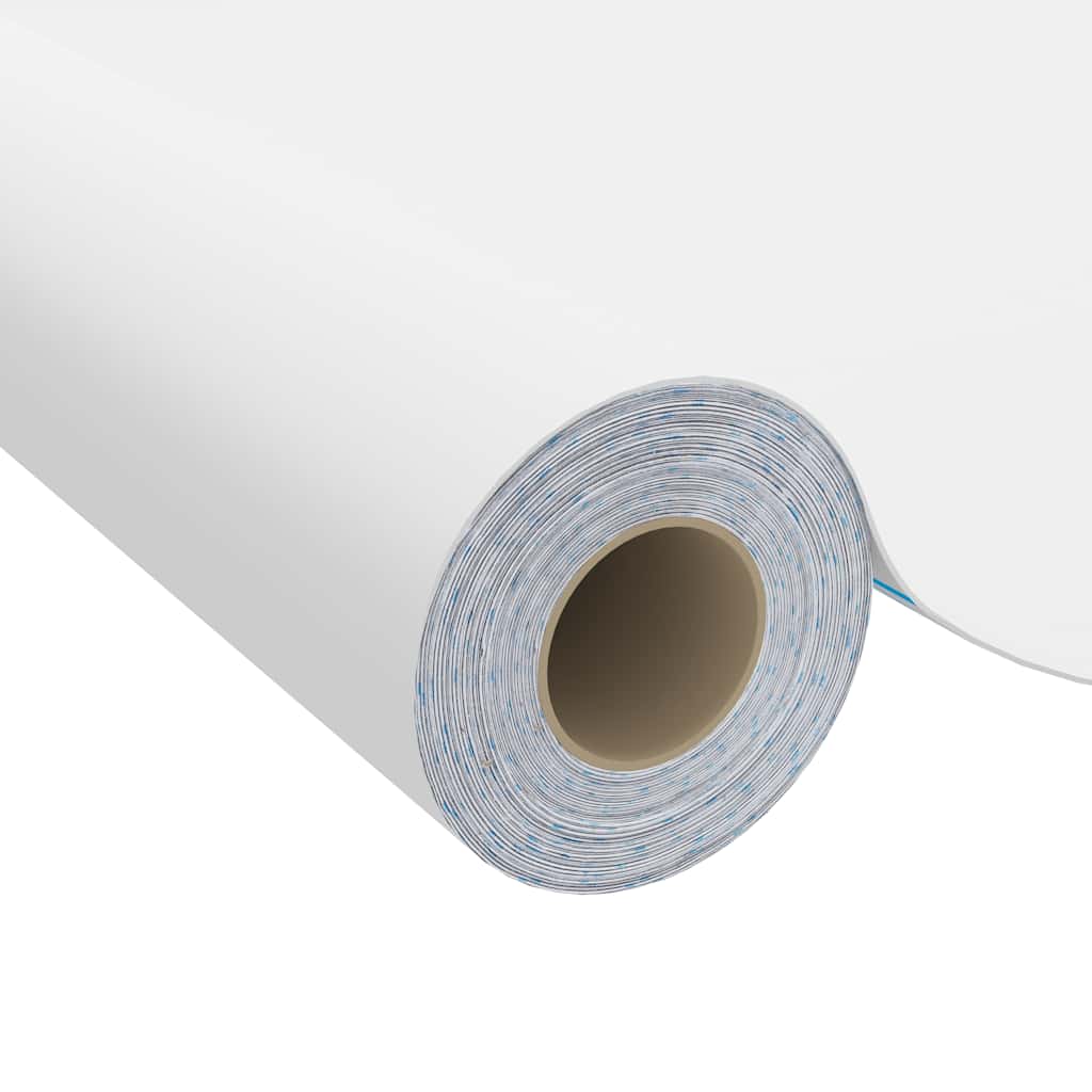 Vidaxl Möbelöl Selbstadhäsiv 500 x 90 cm PVC Weiß