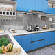 Vidaxl Möbelöl Selbstadhäsiv 500 x 90 cm PVC Azure Blau