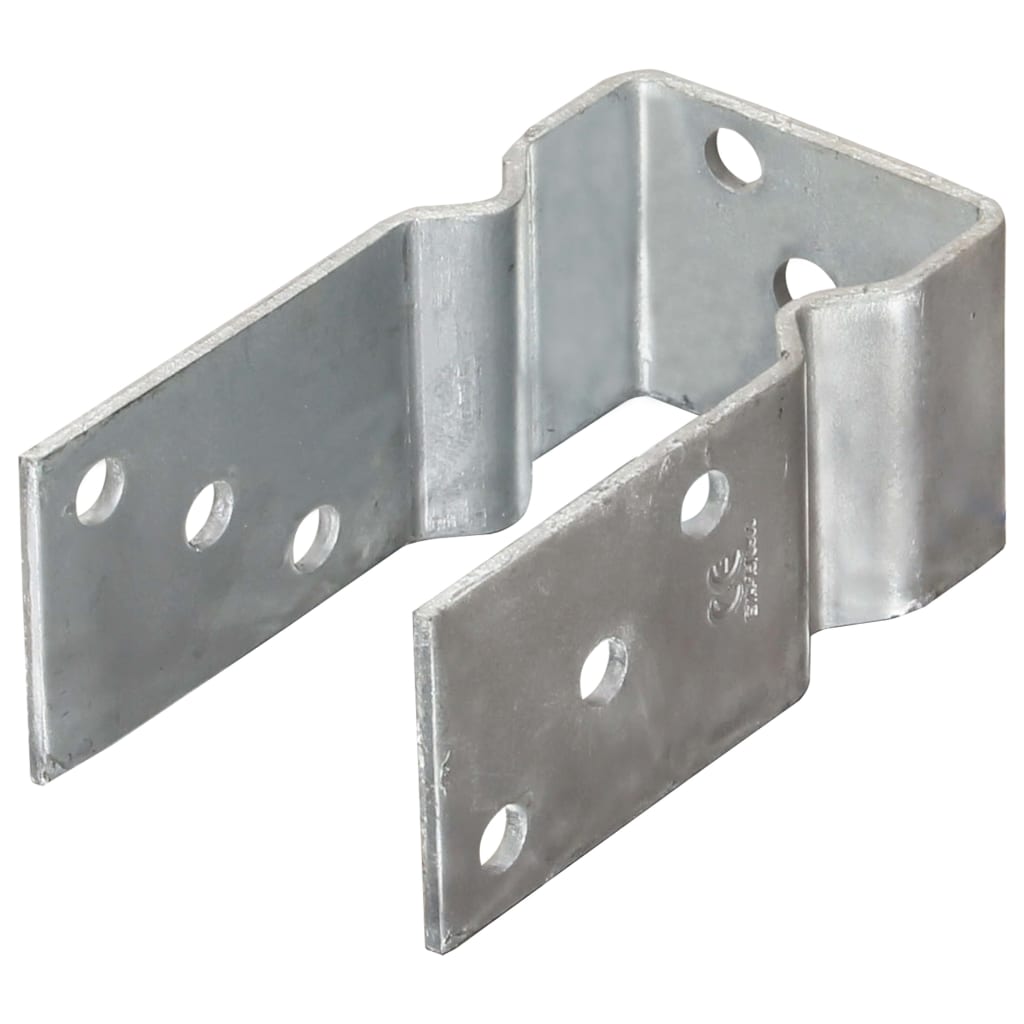 Vidaxl gemahlene Anker 6 PCs 7x6x15 cm verzinkter Stahl Silberfarben