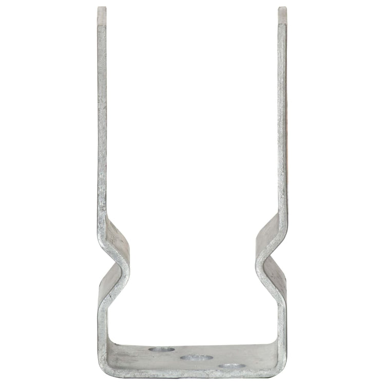Vidaxl gemahlene Anker 6 PCs 7x6x15 cm verzinkter Stahl Silberfarben