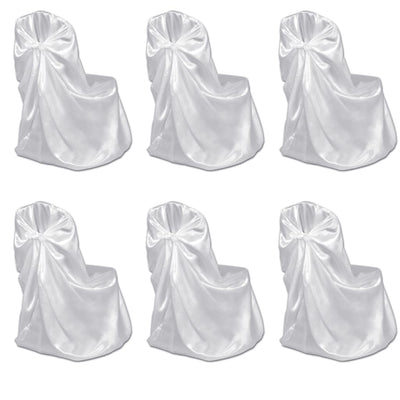 Vidaxl Stuhl Cover für Hochzeit 12 St. Weiß