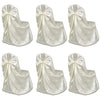 Vidaxl Stuhl Cover für Hochzeit 12 St. Crème