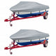 VIDAXL-Buch Coes 2 ST 427-488x173 cm Grau