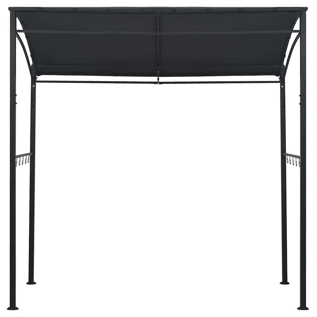 VIDAXL -Barbecue -Pavillon 215x150x220 cm Stahl -Anthrazit