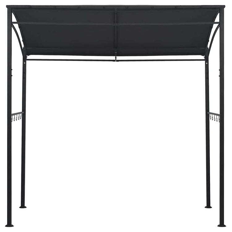 VIDAXL -Barbecue -Pavillon 215x150x220 cm Stahl -Anthrazit