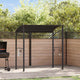 VIDAXL -Barbecue -Pavillon 215x150x220 cm Stahl -Anthrazit