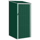 Vidaxl Garden Shed 87x98x159 cm verzinkter Stahlgrün