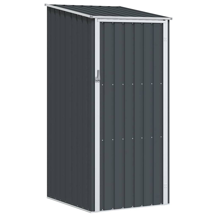 Vidaxl Garden Shed 87x98x159 cm verzinkter Stahl -Anthrazit