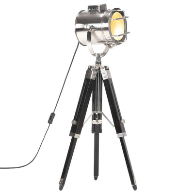 Vidaxl Stehlampe Driepoot 69 cm Festes Mangoholz schwarz schwarz