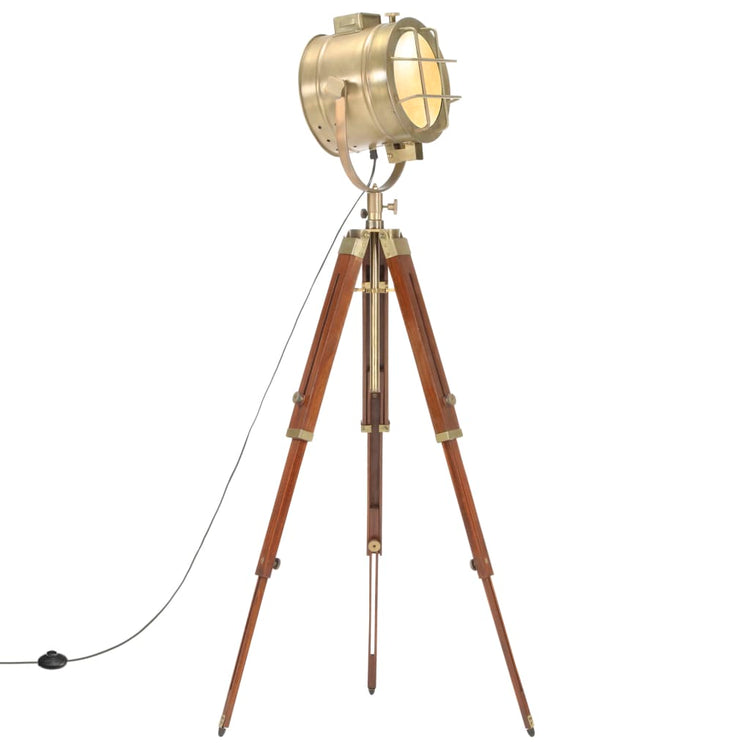 Vidaxl Stehlampe Driepoot 165 cm Festes Mangoholz