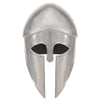 Vidaxl Soldatenhelm Greek Replik Larp Stahl Silberfarbe
