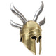 Vidaxl Soldatenhelm Griechisch Replik Larp Steel Messing -Colored