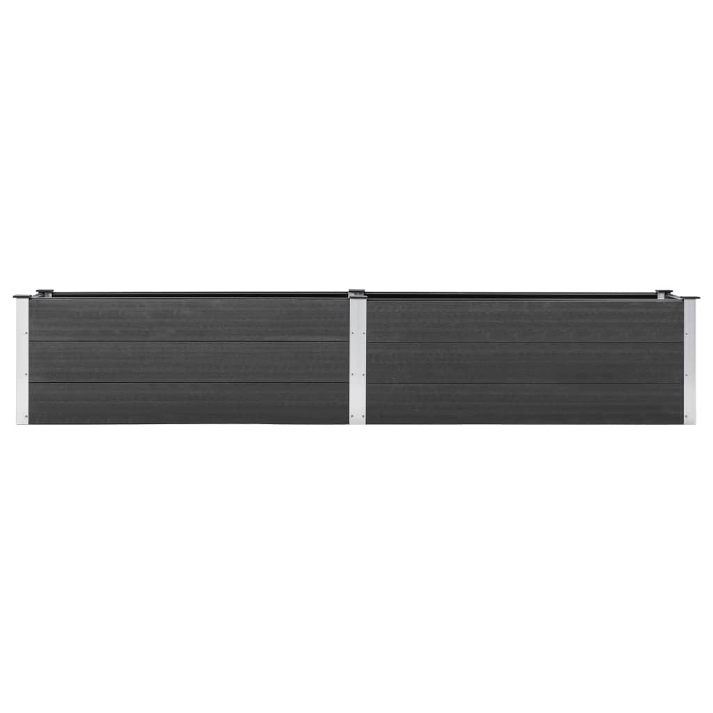 VIDAXL -Pflanzer erhöht 300x50x54 cm HKC Grau