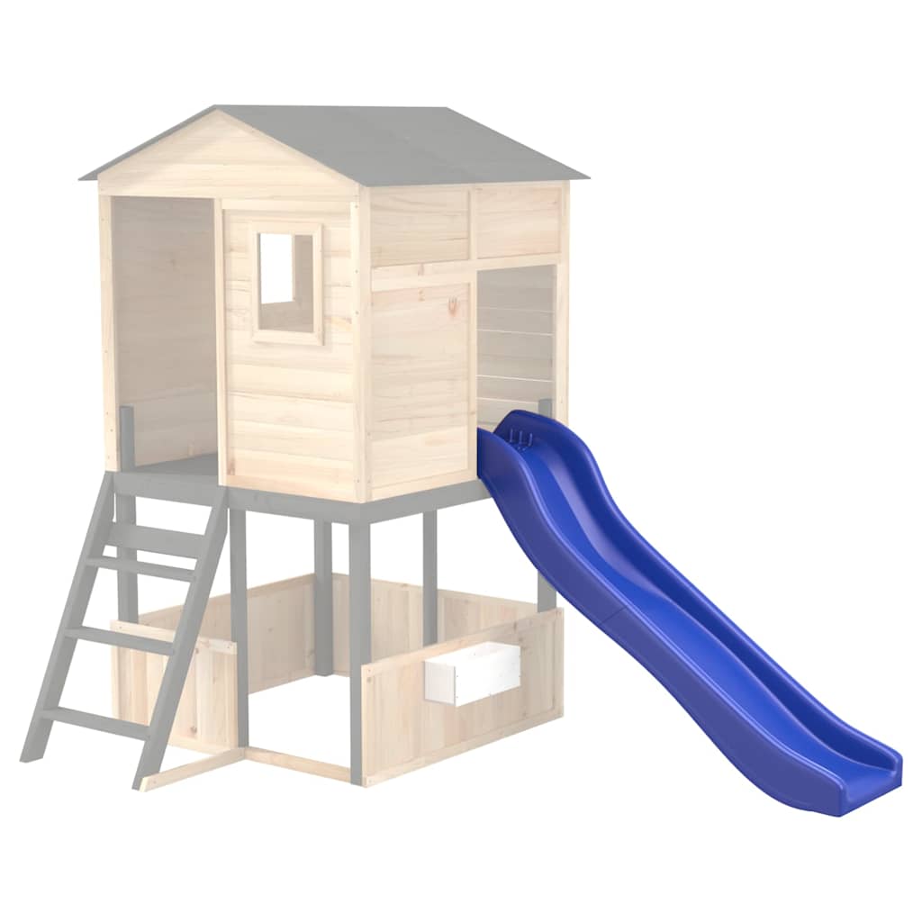 VIDAXL -Folie 175x38x23 cm Polypropenblau