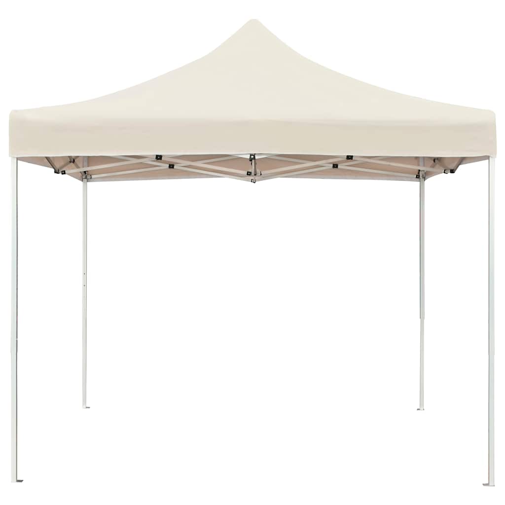 Vidaxl Partytent professionell faltbar 2x2 m Aluminiumcreme
