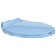 Vidaxl Toilettensitz Soft-close-ovales Blau