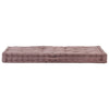 VIDAXL -Palettenbodenkissen 120x80x10 cm Baumwolltaupe