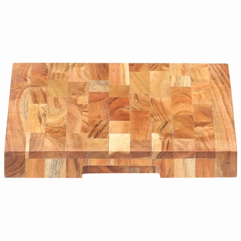 Vidaxl Hakblok 40x30x4 cm fester Akaziahout